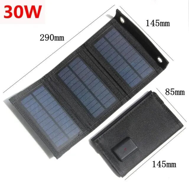 Chargeur de panneau solaire extérieur 