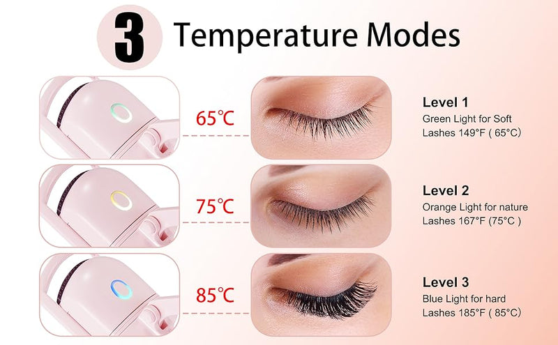 Recourbe-cils chauffants 