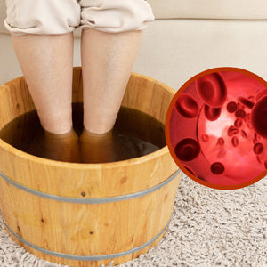 Bain de pieds aux herbes 