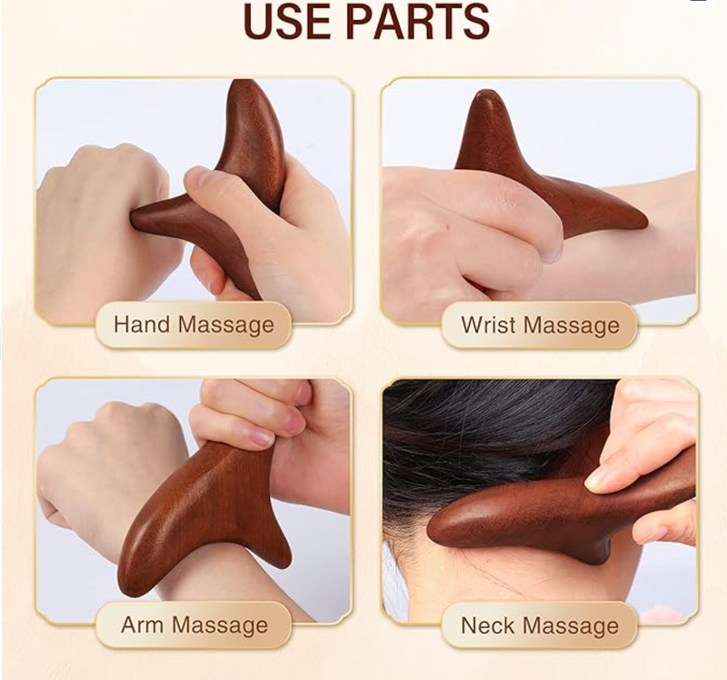 Outils de massage Wood Therapy