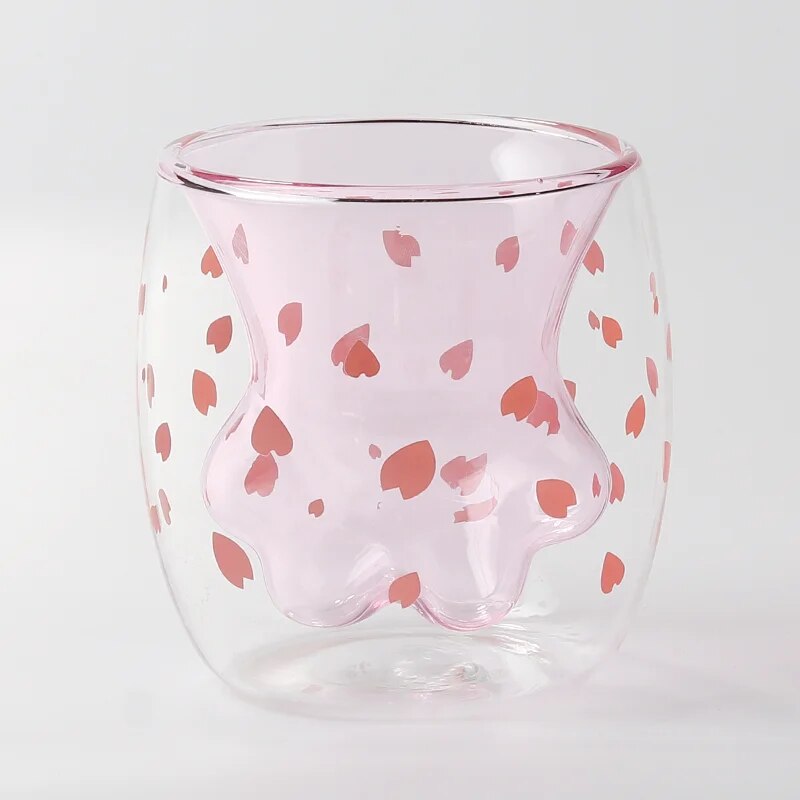 Tasses à café en verre mignonnes 