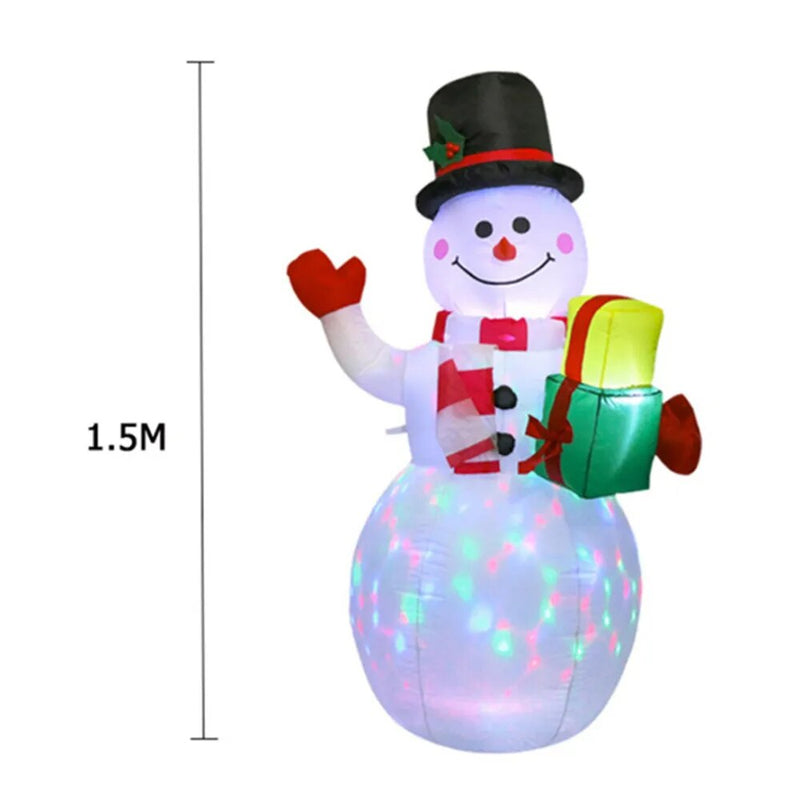 Foot Inflatable Snowman