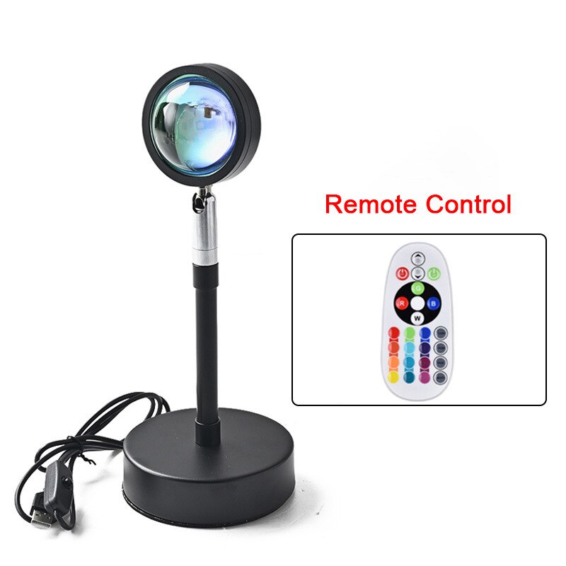 Projecteur de lampe de coucher de soleil 