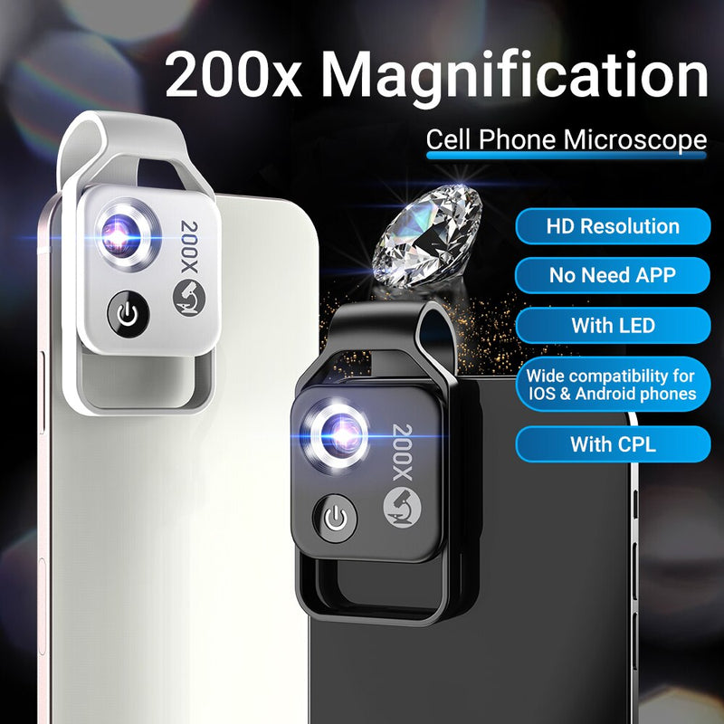 200X Mobile Microscope