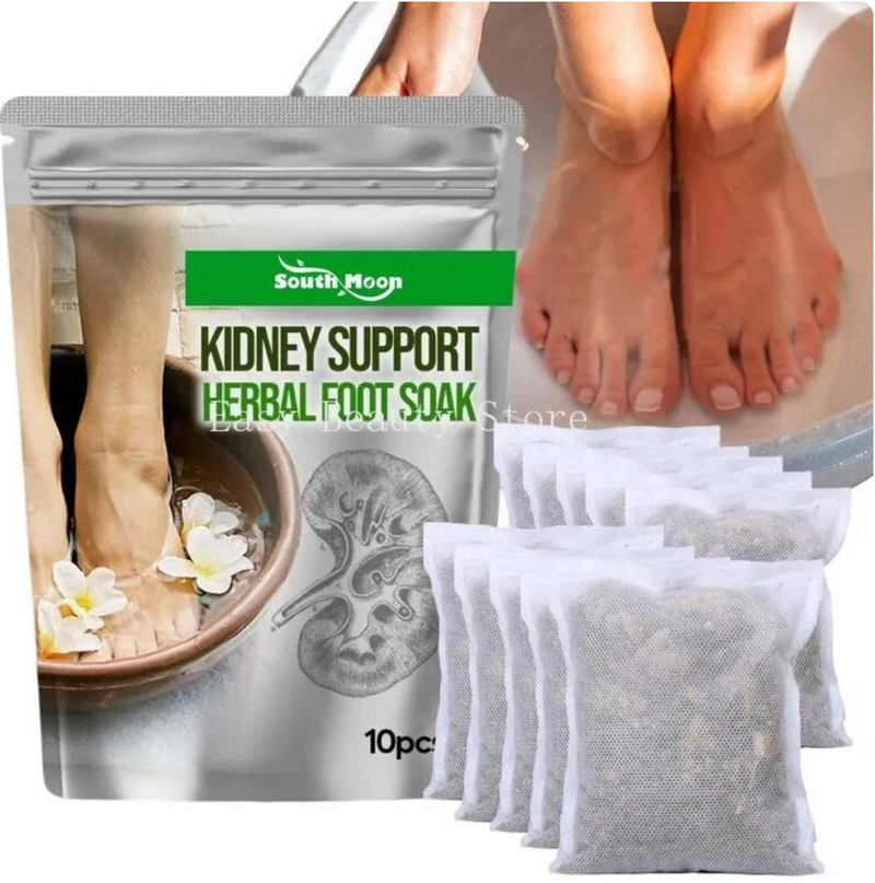 Bain de pieds aux herbes 