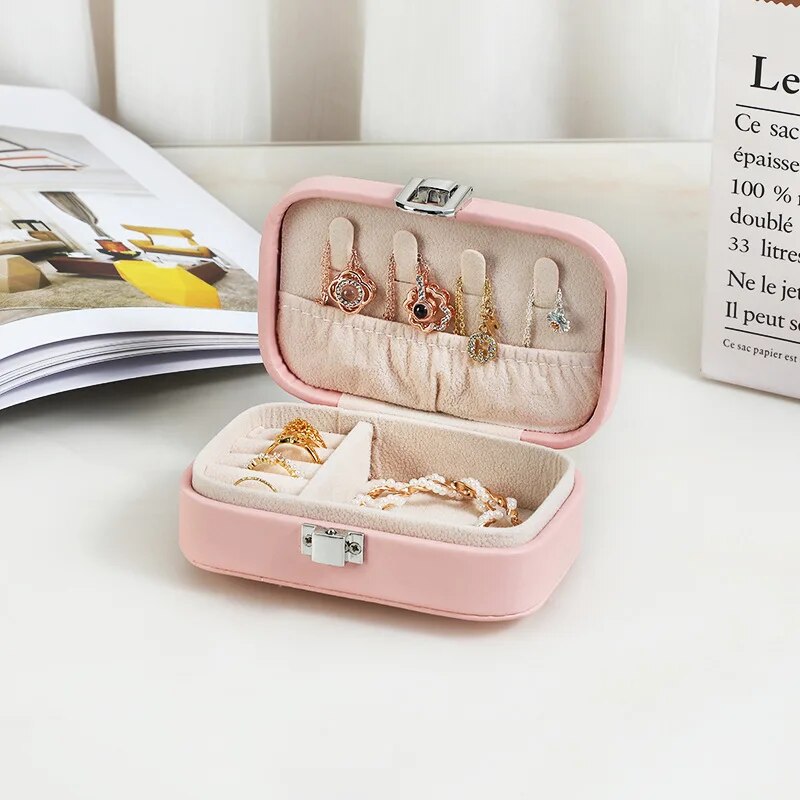 boîte de rangement à bijoux 