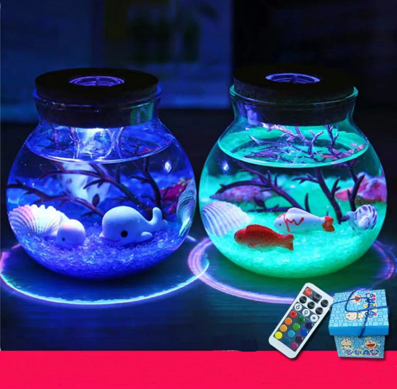 Veilleuse LED RGB pour aquarium
