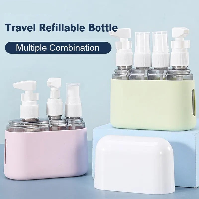 Mini distributeur de shampoing portable, flacon de voyage