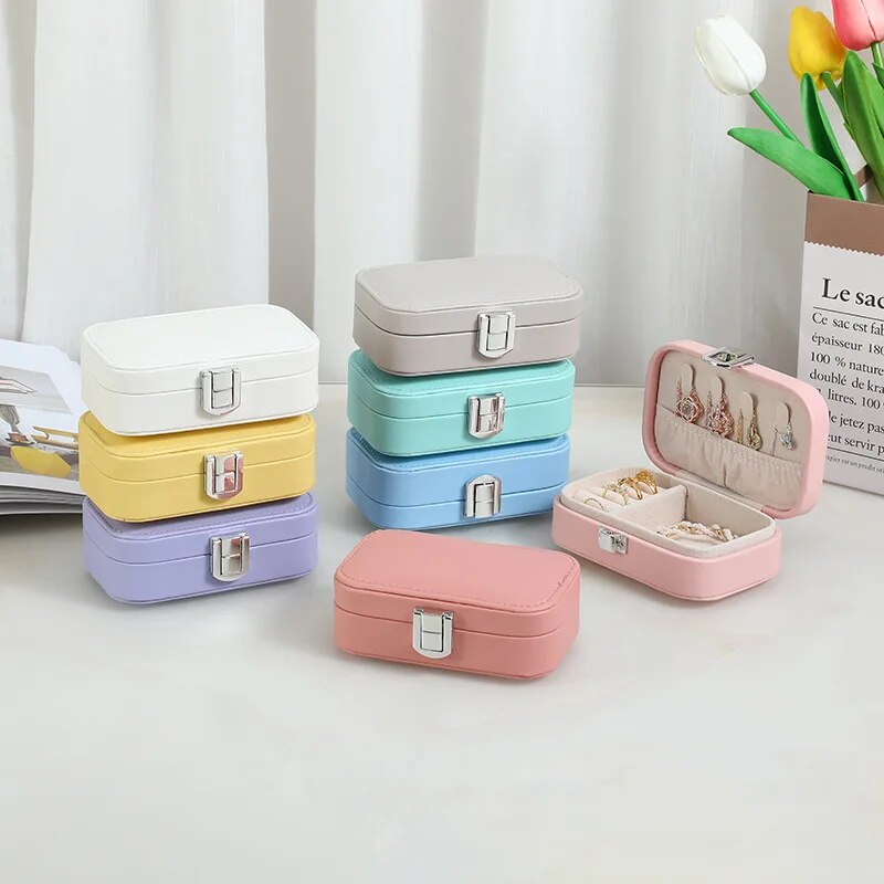 boîte de rangement à bijoux 