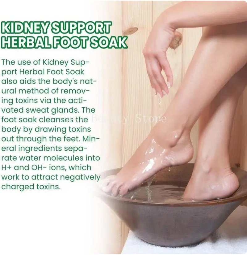 Bain de pieds aux herbes 