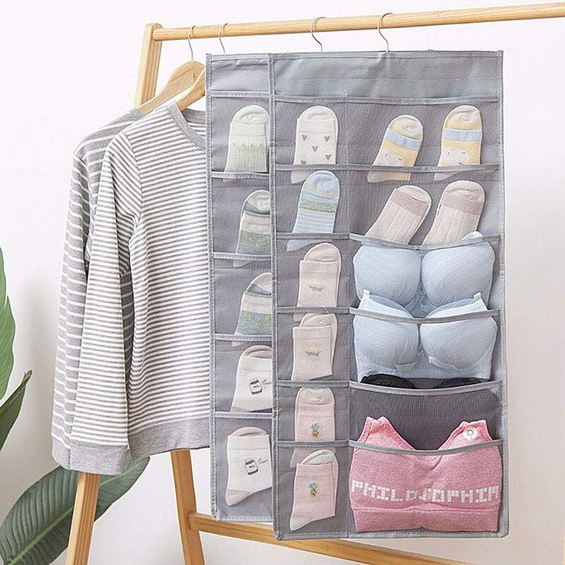 Sac de rangement pour cintre à sous-vêtements 