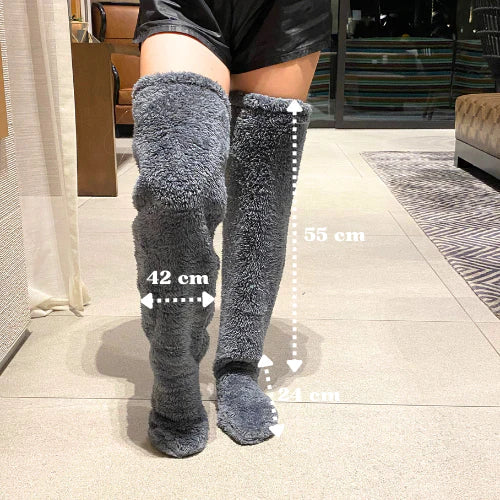 Chaussettes longues PlushWarmth