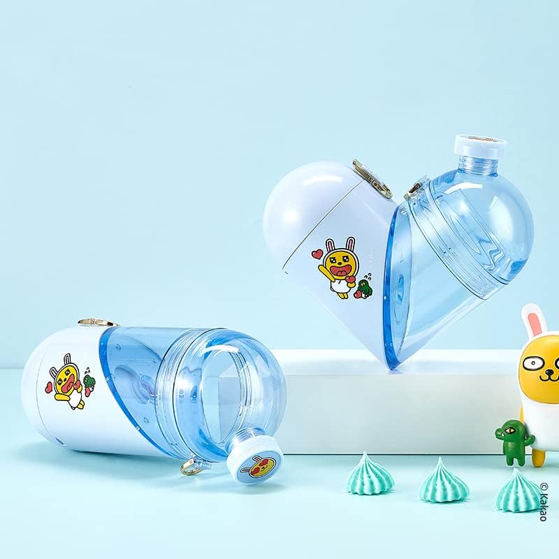Bouteille d'eau en forme de cœur 