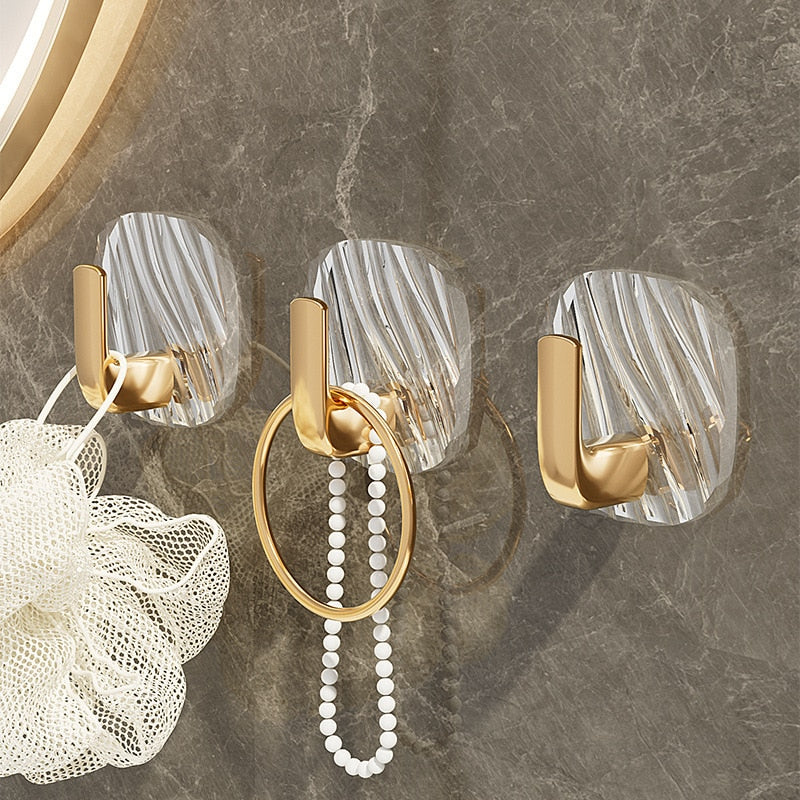 ElegantGrip - Heavy Duty Acrylic Adhesive Hook Set