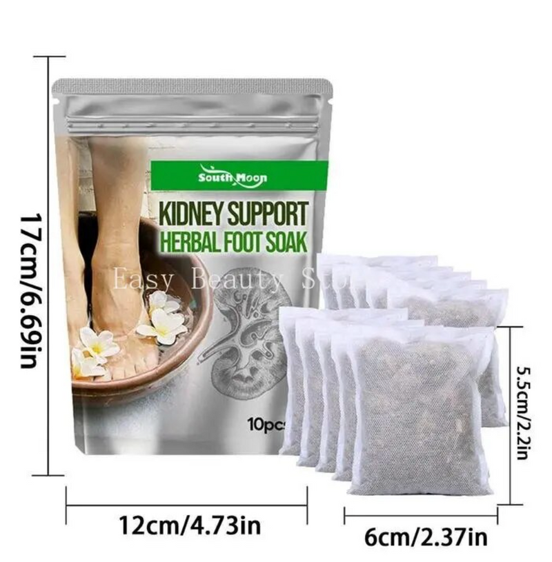 Bain de pieds aux herbes 
