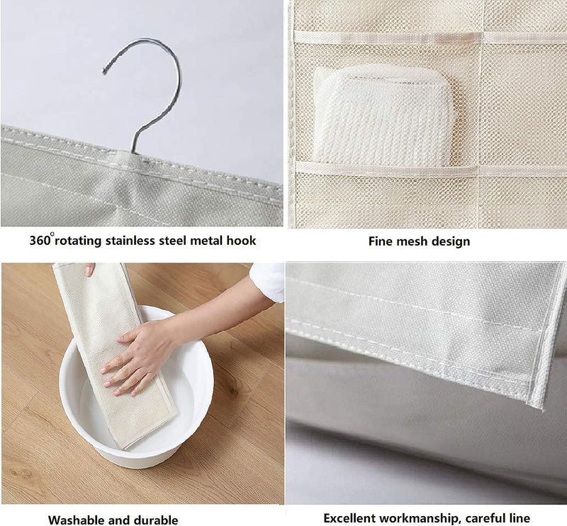 Sac de rangement pour cintre à sous-vêtements 