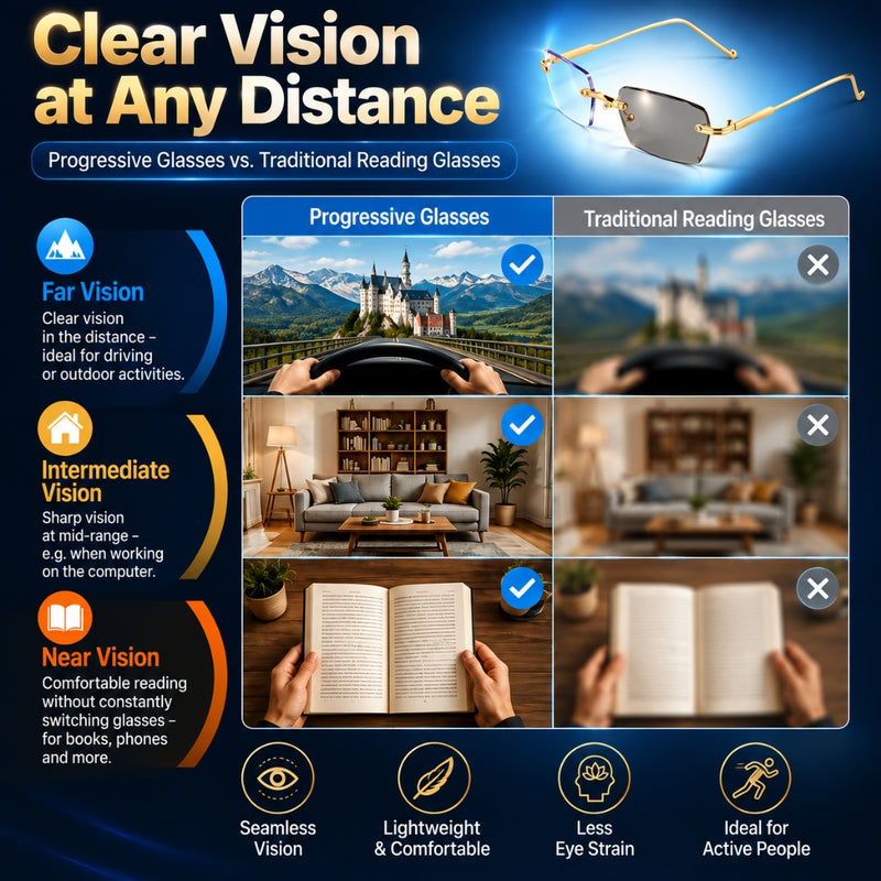 💥Limited-Time Offer–Save 50%🔥No Eye Exam & No Lens Switching - A Glasses Revolution!
