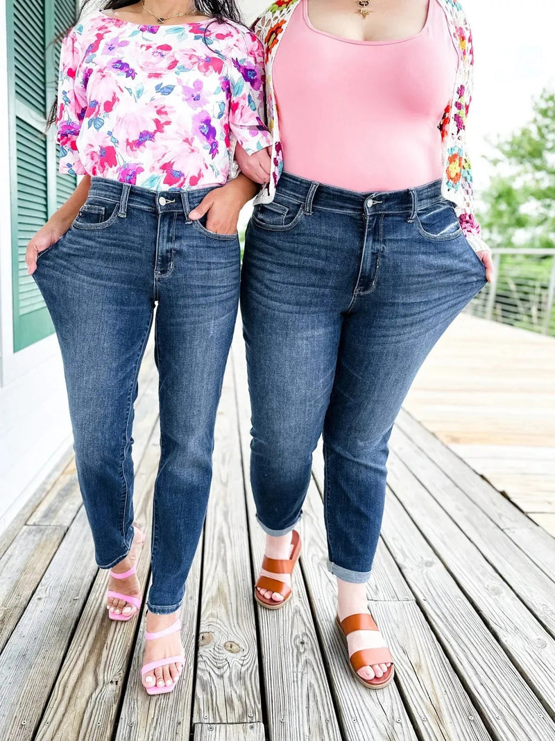 ✨HOT SALE 50% OFF👖New Tummy Control Bootcut Jeans 🔥