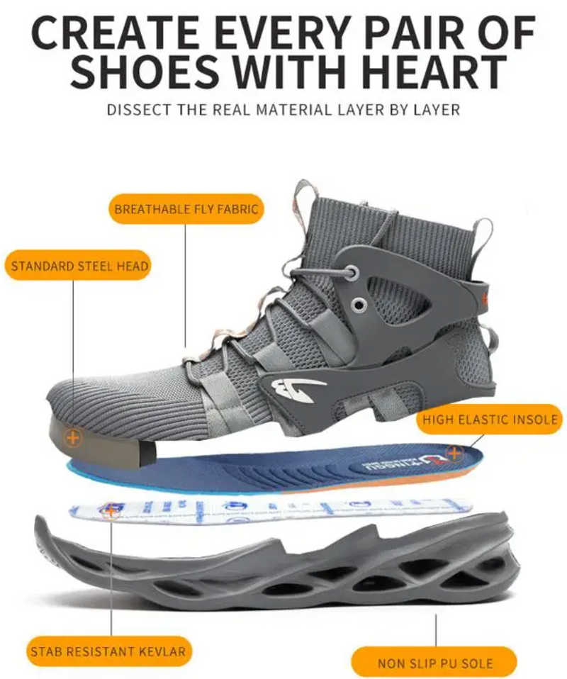Chaussures de sécurité montantes
