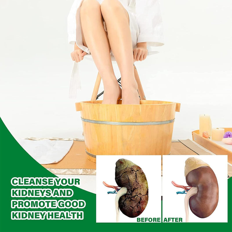 Bain de pieds aux herbes 