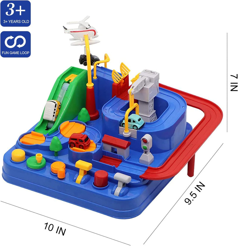 Jouets d'aventure en voiture
