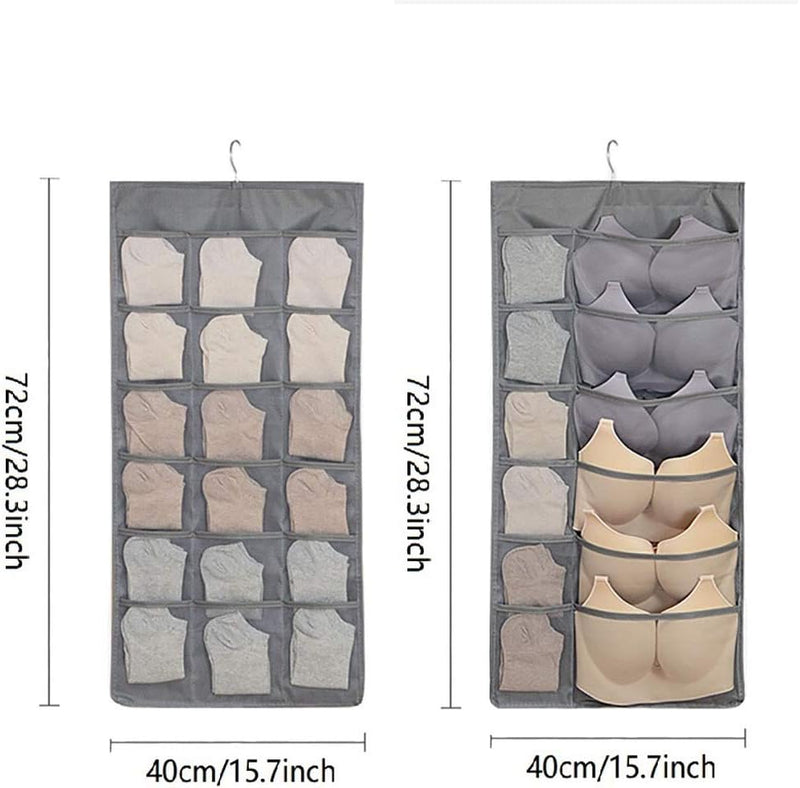 Sac de rangement pour cintre à sous-vêtements 