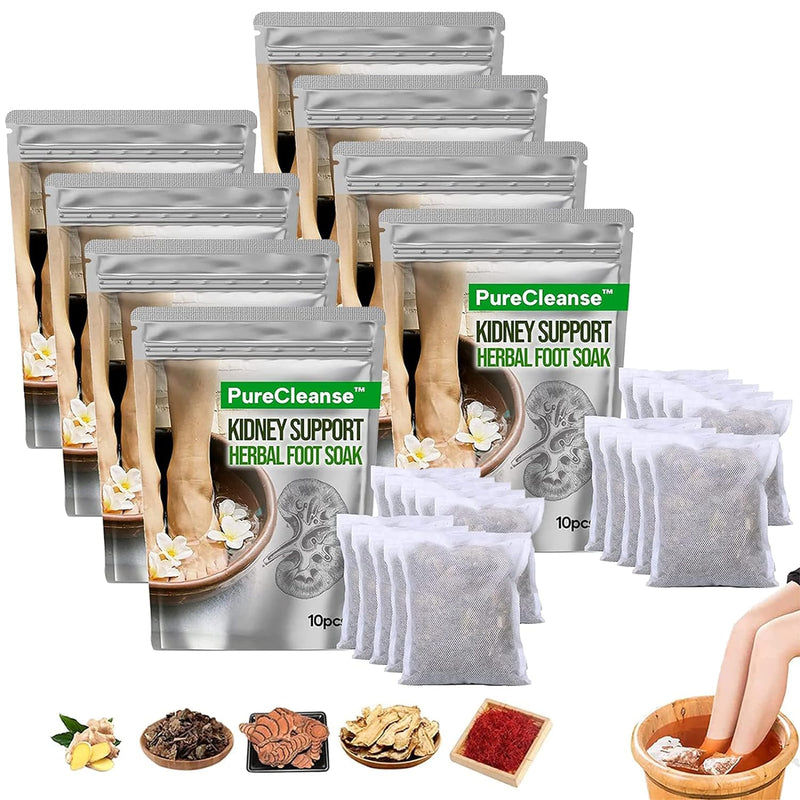 Bain de pieds aux herbes 