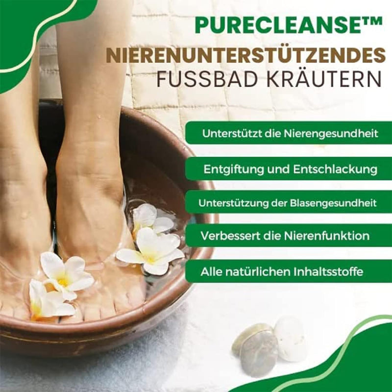 Bain de pieds aux herbes 