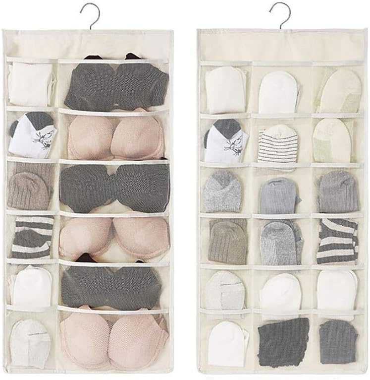 Sac de rangement pour cintre à sous-vêtements 