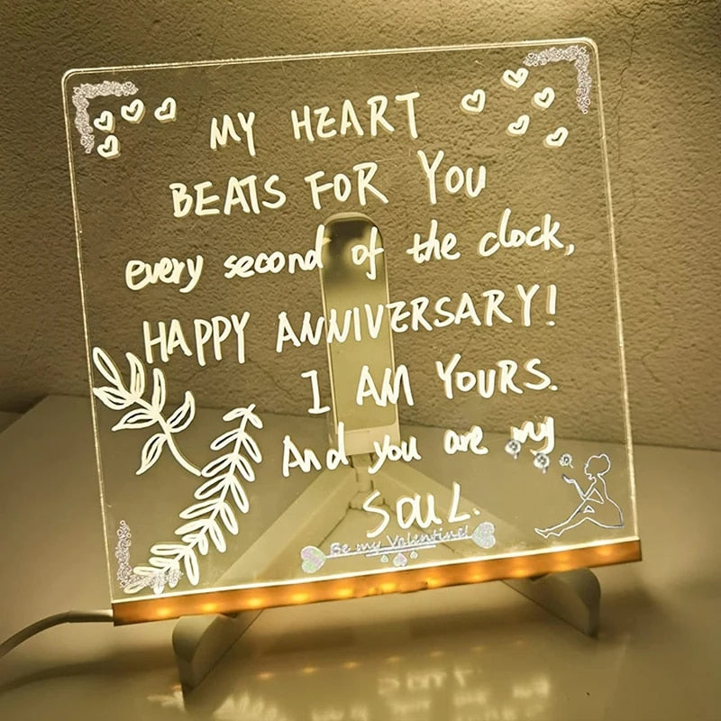 LED Note Board With Colors