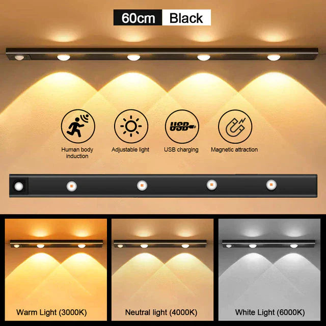 SlimGlow™: Ultra-Thin Rechargeable LED Light