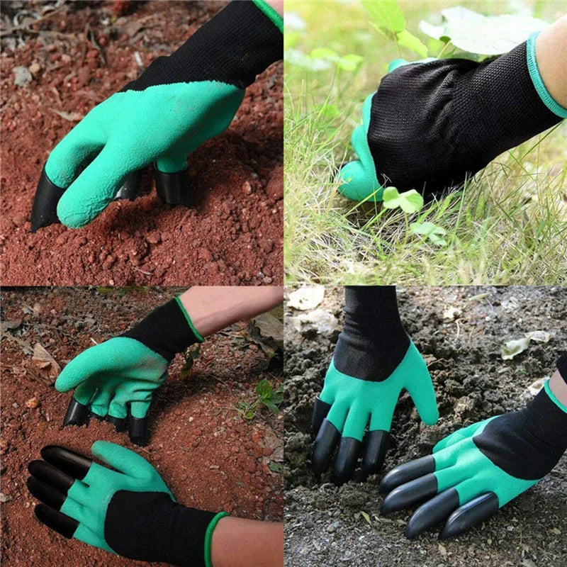 Genius Gardening Gloves with Claws