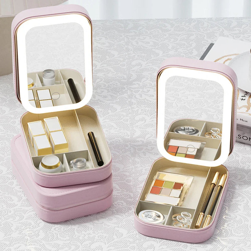 Boîte à maquillage ajustable TouchGlow