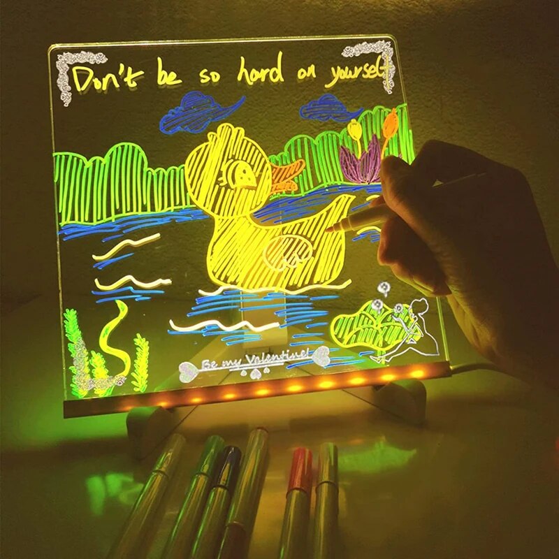 LED Note Board With Colors