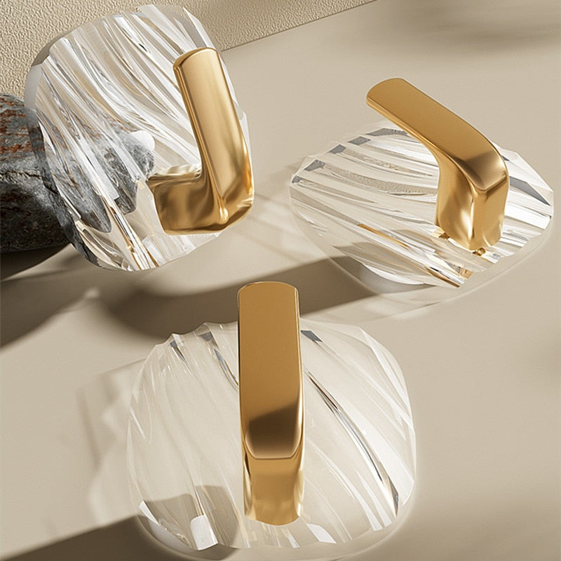 ElegantGrip - Heavy Duty Acrylic Adhesive Hook Set