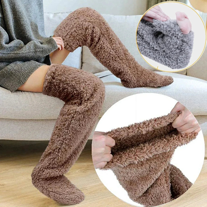 Chaussettes longues PlushWarmth