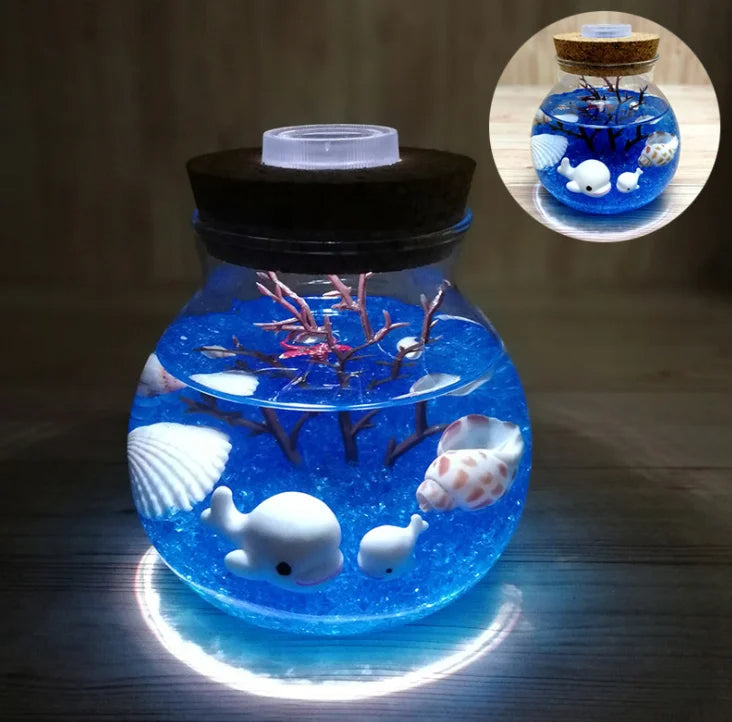 Veilleuse LED RGB pour aquarium