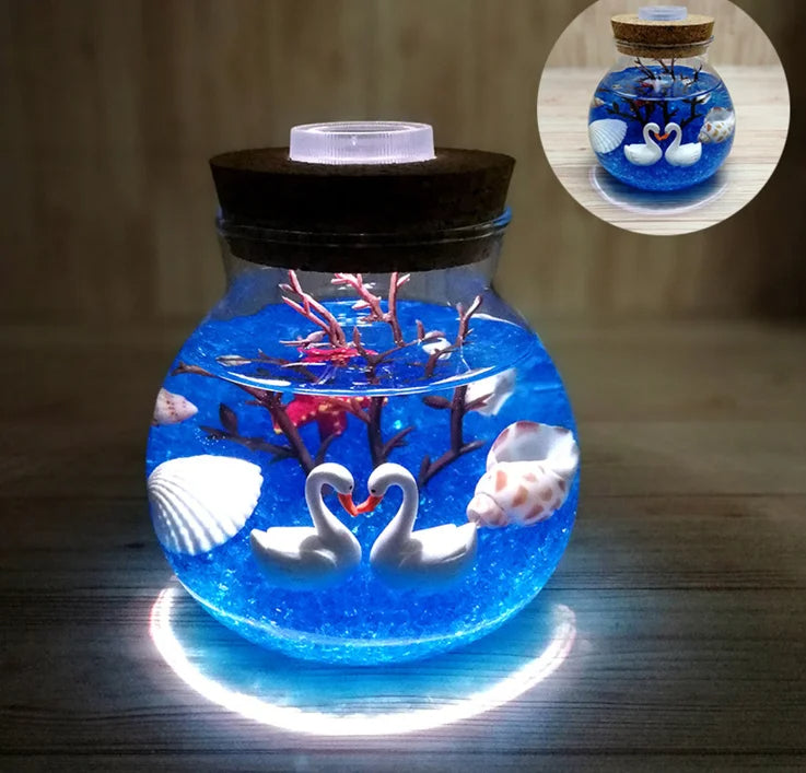 Veilleuse LED RGB pour aquarium