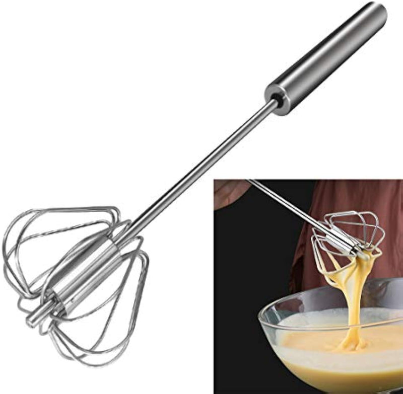 Batteur à œufs en acier inoxydable