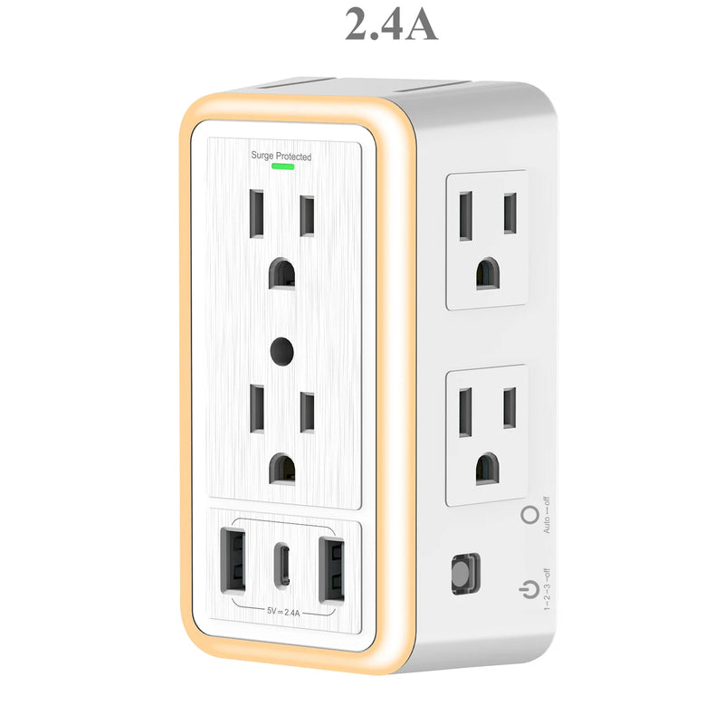 Multiprise parafoudre 9 en 1